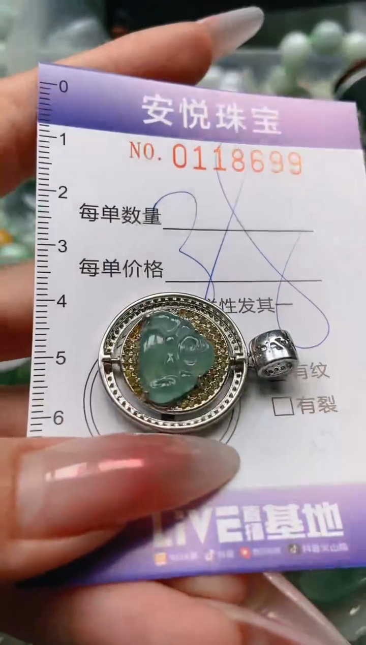 【闪购商品】翡翠颈饰未镶嵌闪购0118699