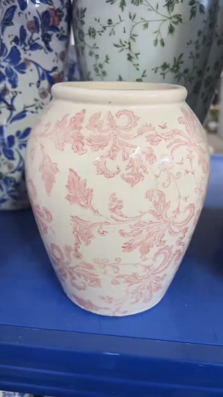 【闪购商品】陶瓷花盆高19.5cm内口9cm