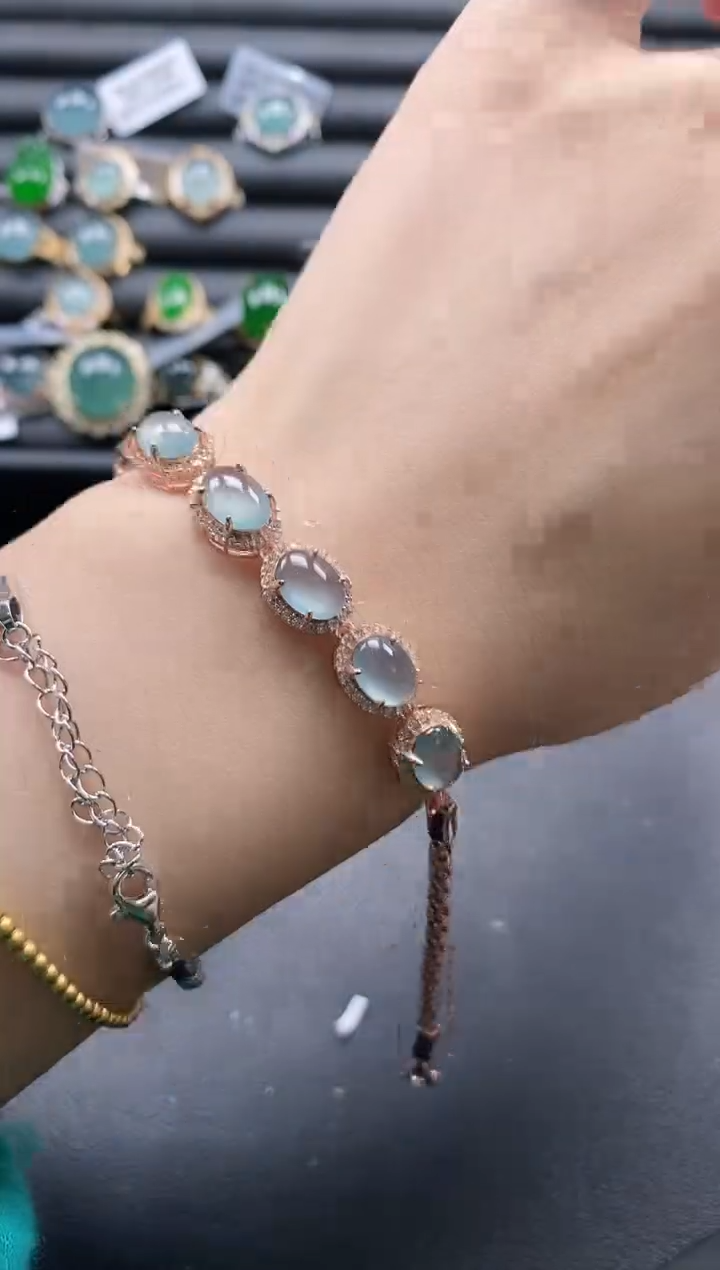 【闪购商品】翡翠戒指银S925镶嵌1111