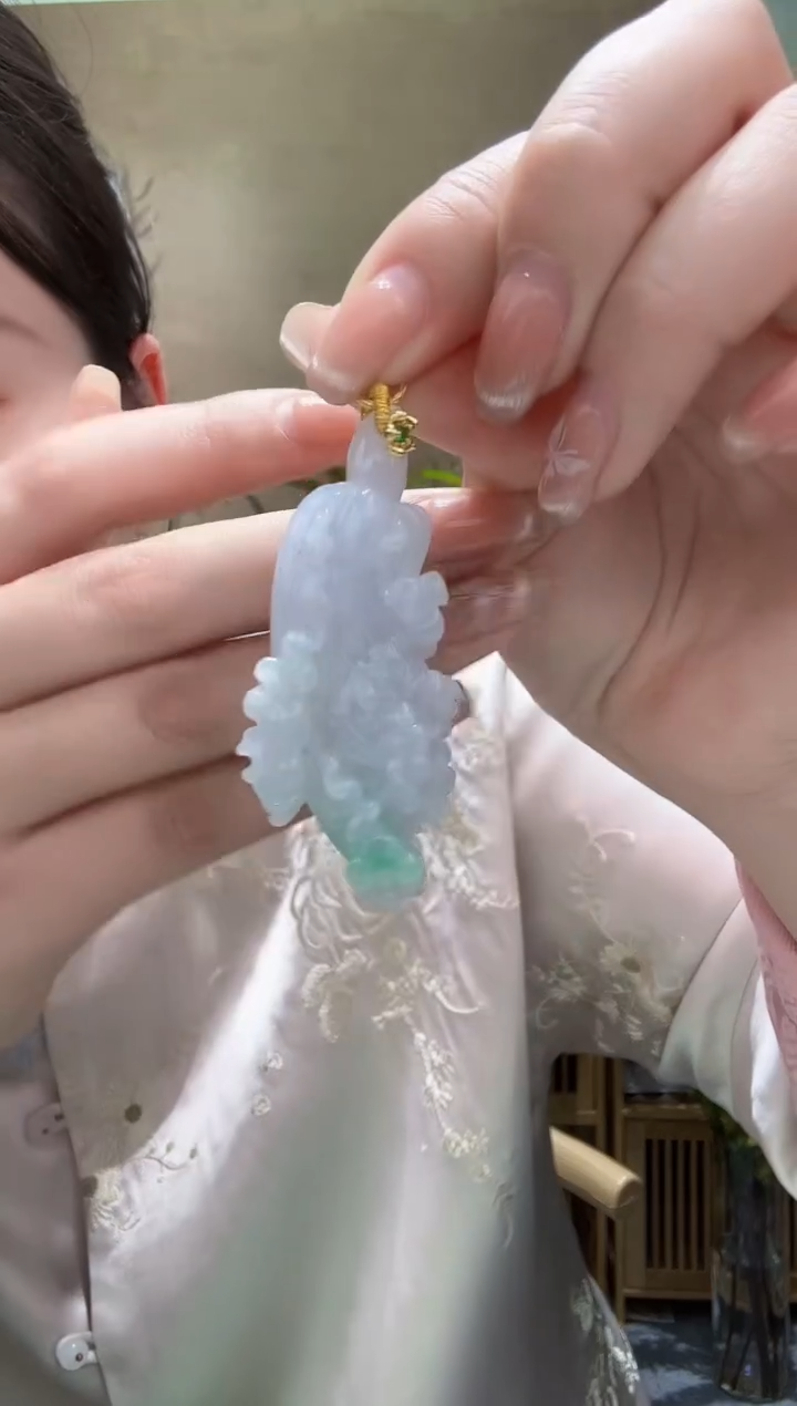 【闪购商品】翡翠未镶嵌颈饰吊坠