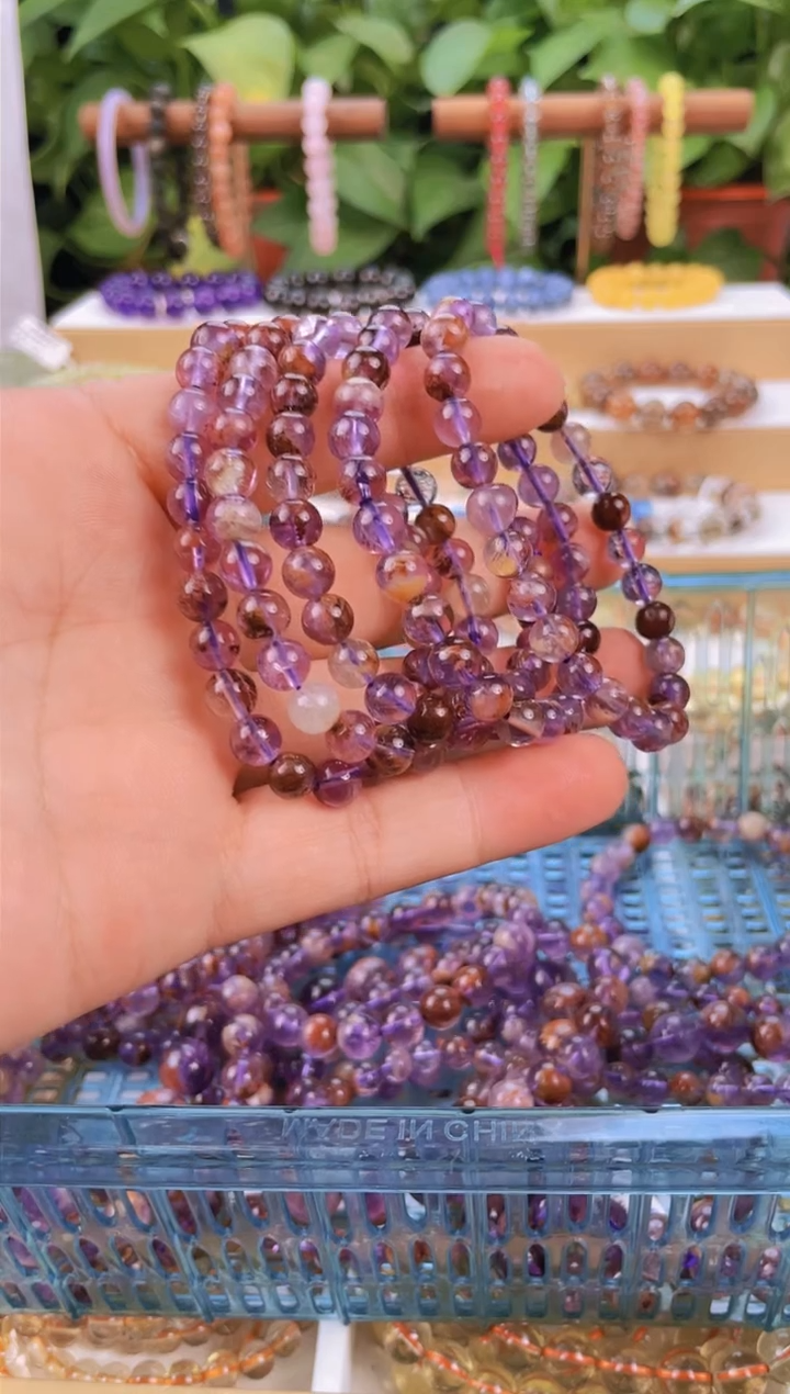 【闪购商品】水晶手链未镶嵌自钛幽灵水晶