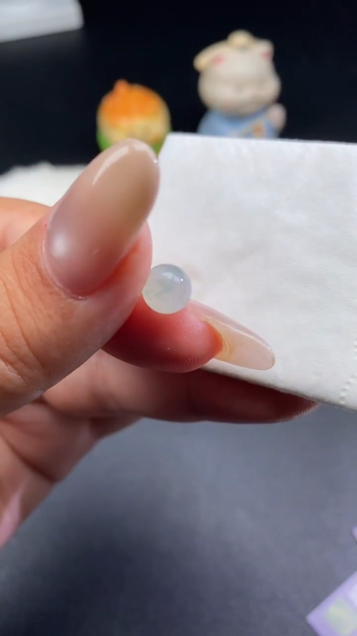 未镶嵌挂件翡翠瑕**核净货