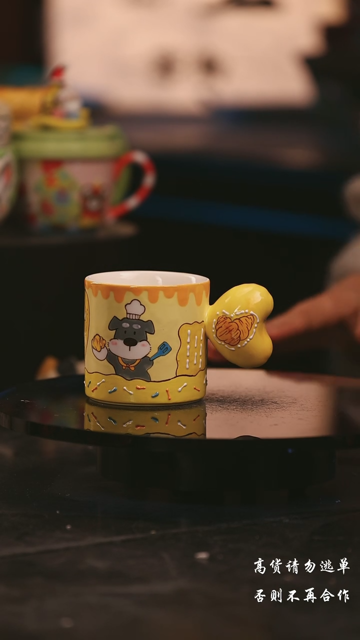 陶瓷景德镇可爱设计师款陶瓷 