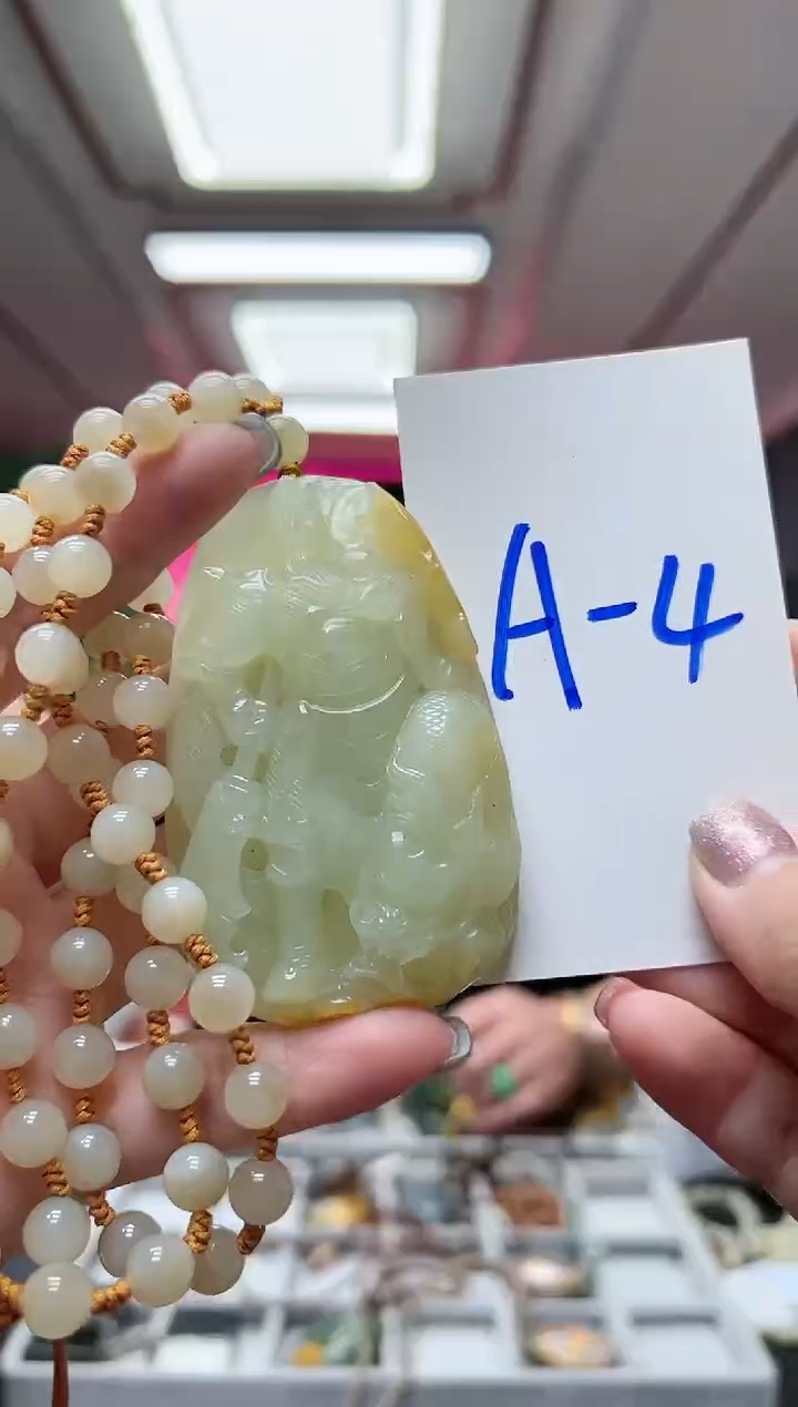 【闪购商品】和田玉挂件未镶嵌精品关公