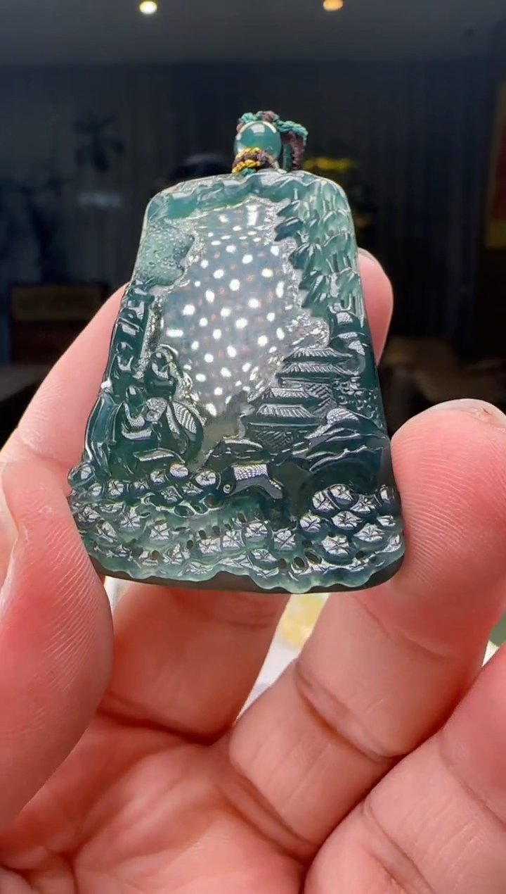 吊坠(不含链)未镶嵌翡翠多样性发其一ZM@@960Q3J19789