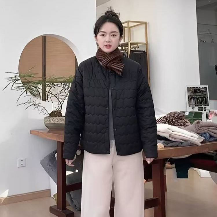 （羊毛外套）短款休闲轻薄保暖冬季网红宽松加厚韩版