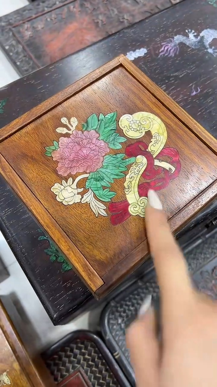 木沐头淘摆件木雕件