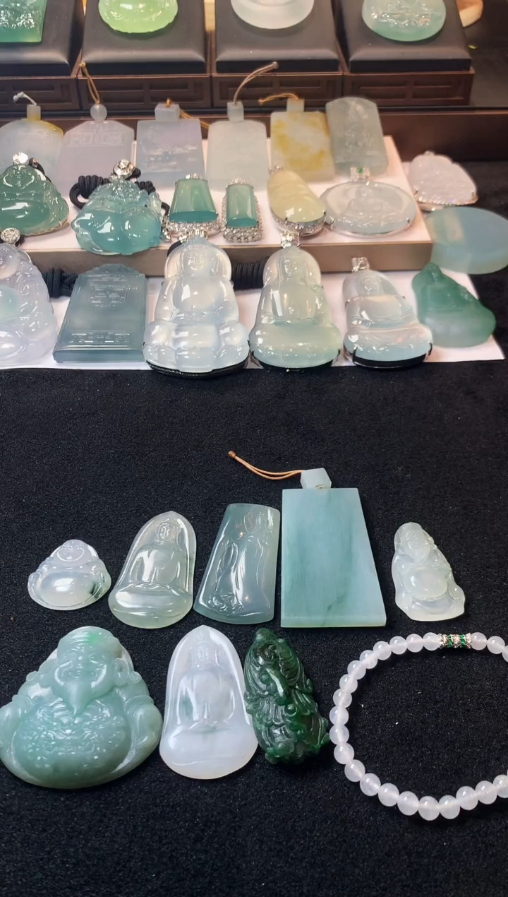 未镶嵌定制翡翠莫***～  S毛货不退不换