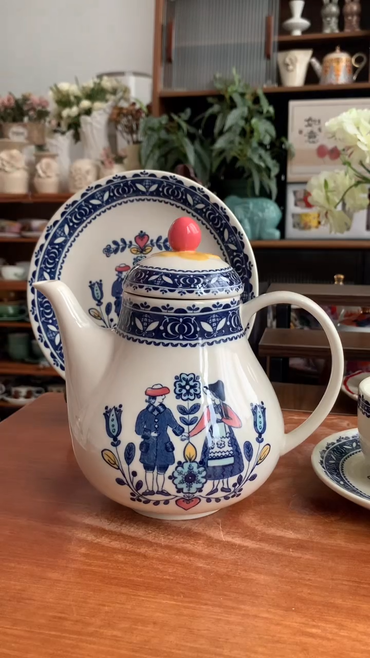 【闪购商品】陶瓷HF茶壶