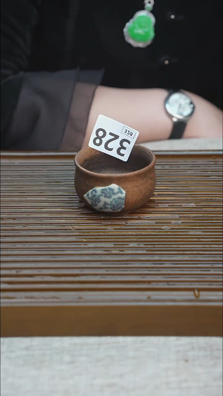纯手工粗陶茶具每一只不一样
