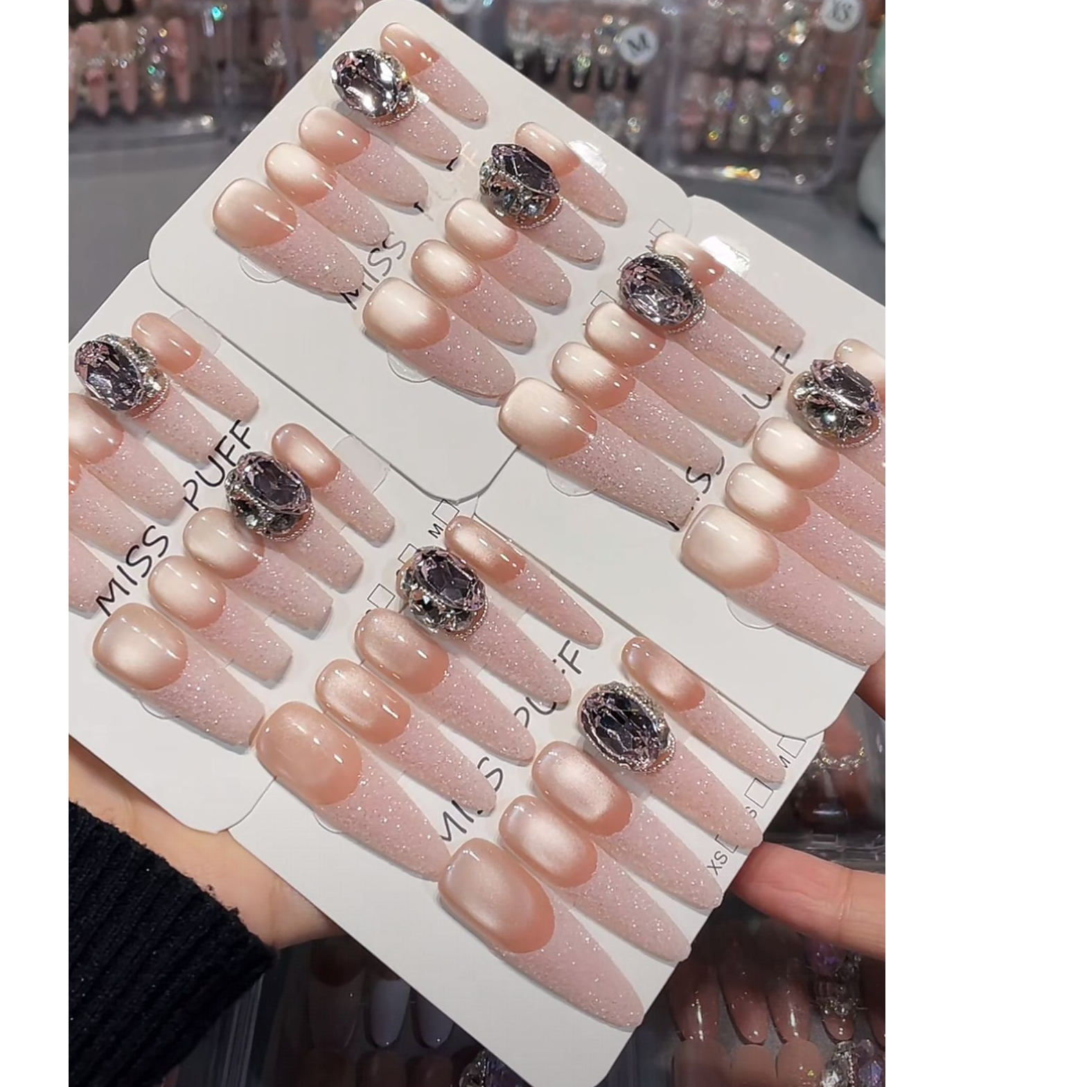 【奥捷/白色花嫁】手工穿戴甲