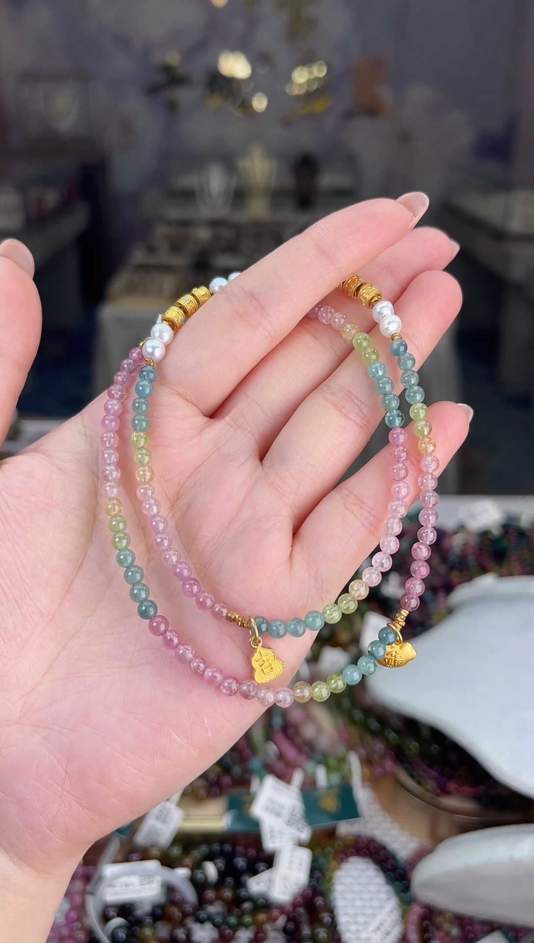 【闪购商品】碧玺/未镶嵌碧玺项链多样性发货
