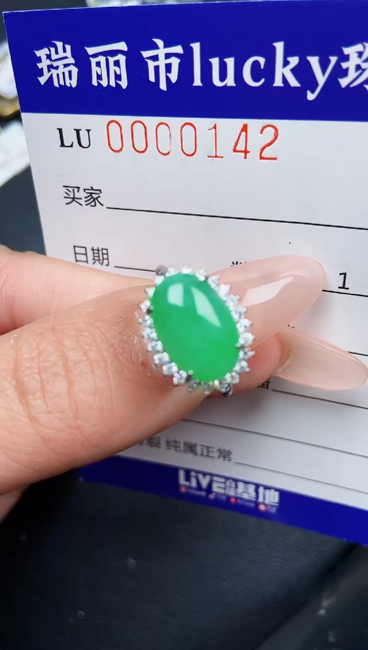 【闪购商品】翡翠颈饰银S925镶嵌0142