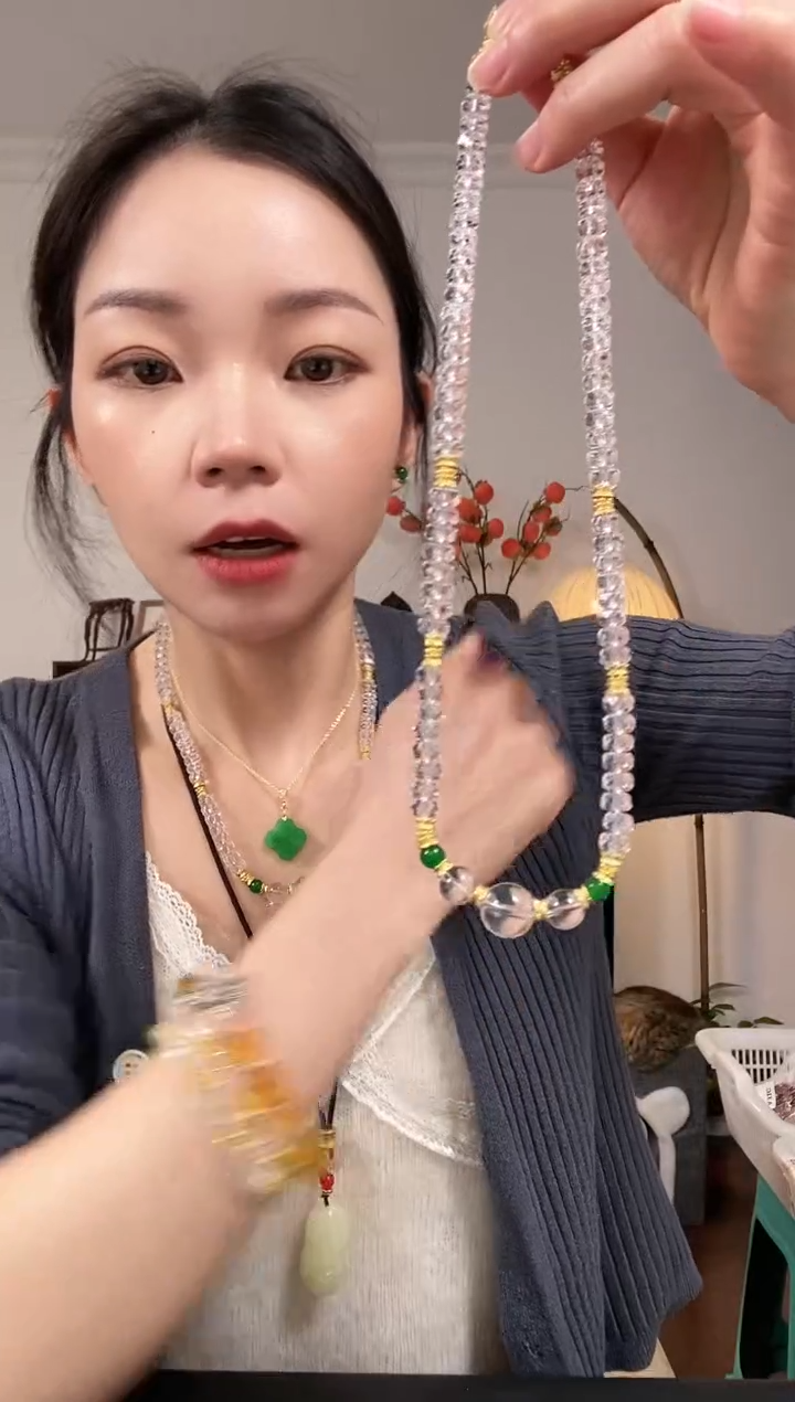 【闪购商品】琥珀颈饰未镶嵌A346AAAAA