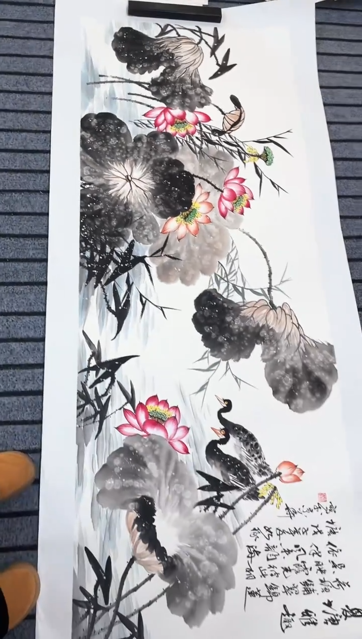 精品国画花鸟作品