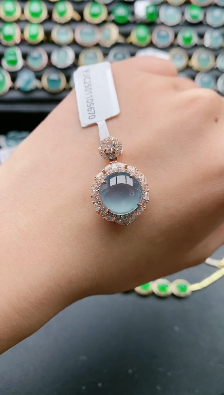 【闪购商品】翡翠戒指银S925镶嵌11111