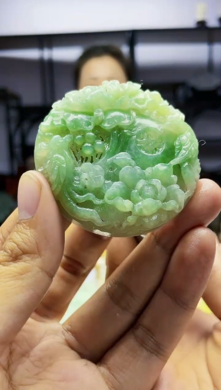 【闪购商品】定制翡翠未镶嵌毛货01230078 