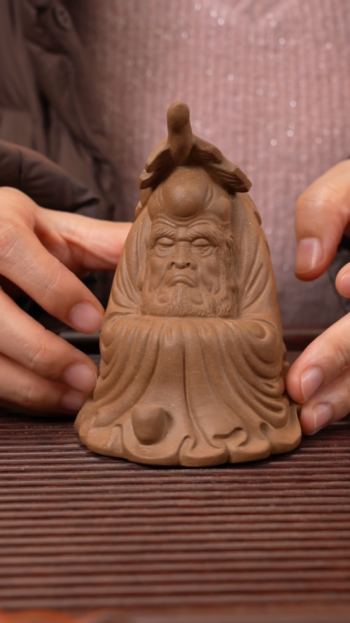 【闪购商品】紫砂茶宠芭蕉达摩