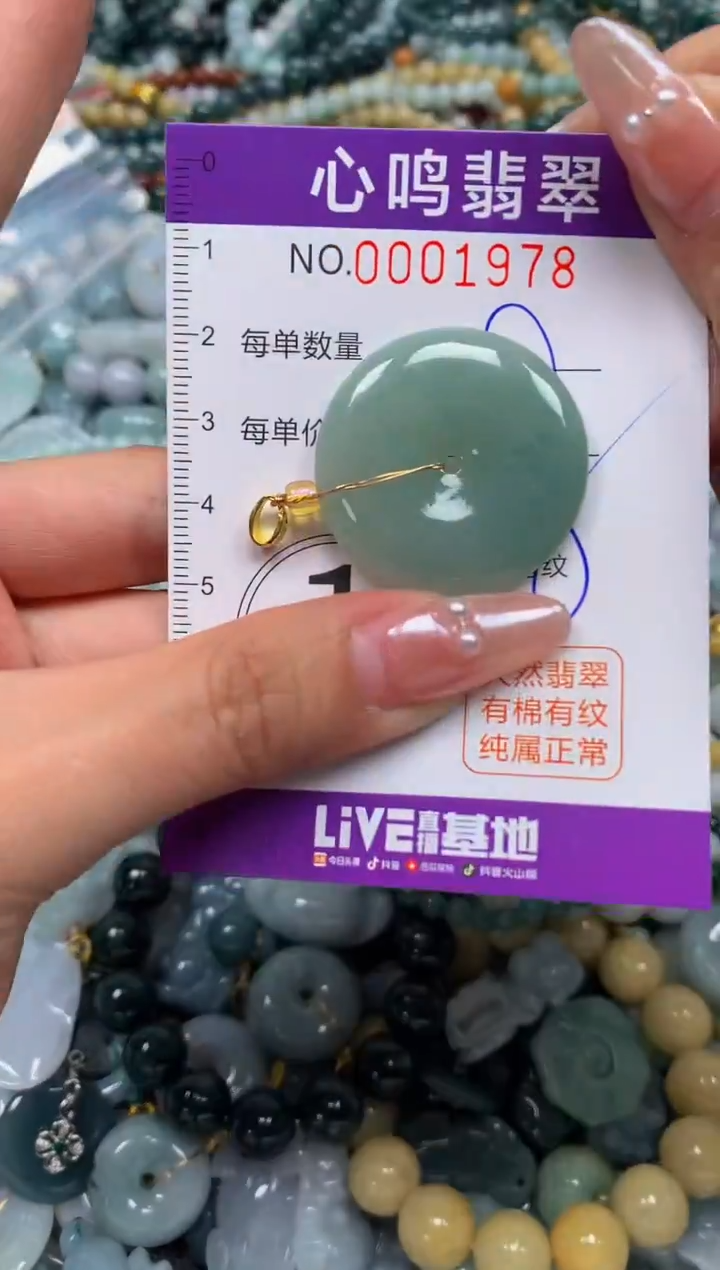 颈饰未镶嵌翡翠闪购001978