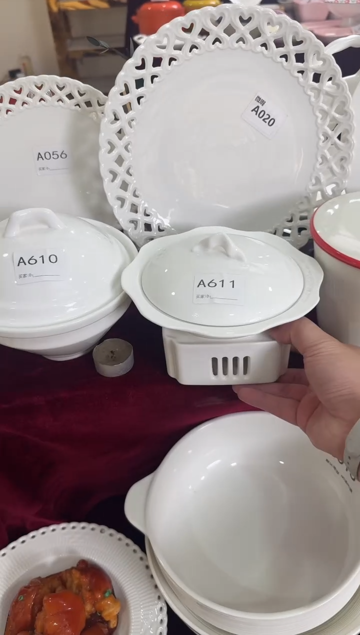 摆件陶A611 陶瓷餐具库存微瑕介意勿拍