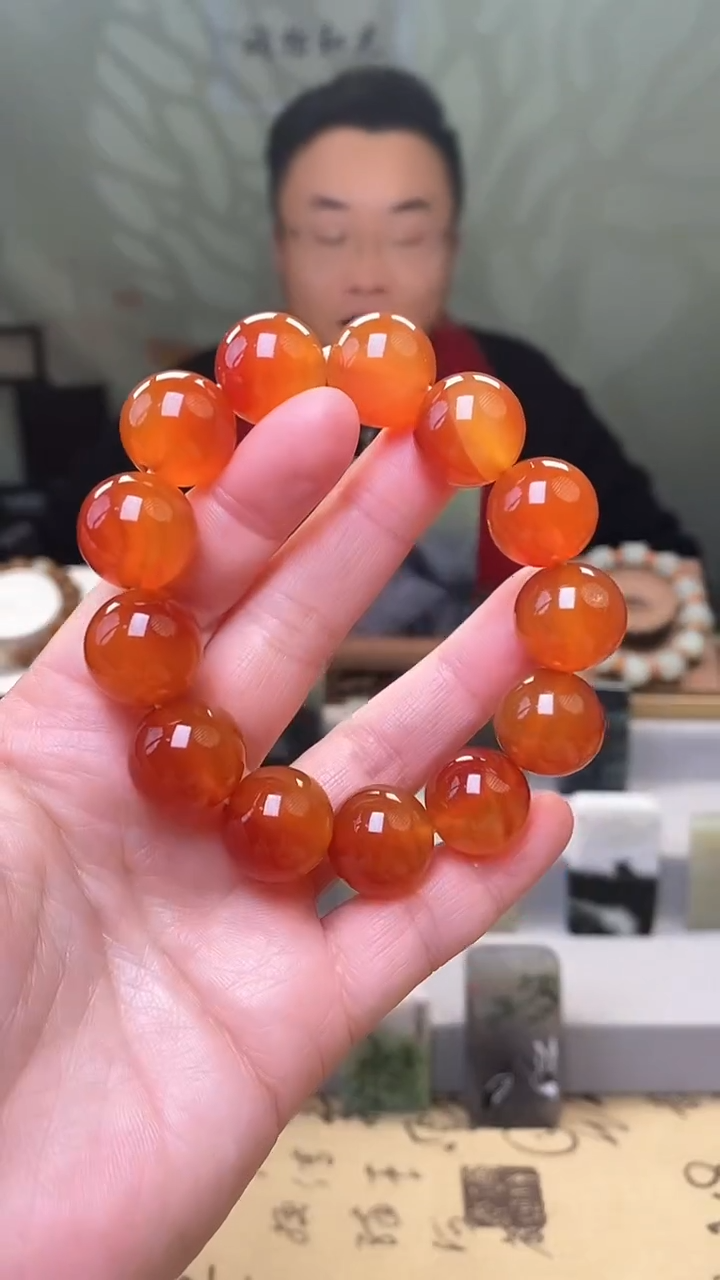 【闪购商品】玛瑙/玉髓手串未镶嵌7