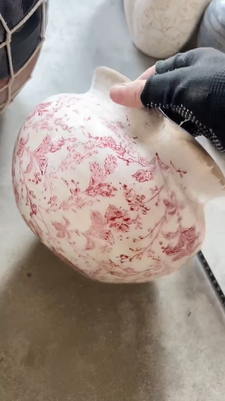 【闪购商品】陶瓷花盆高17cm内口16.5cm