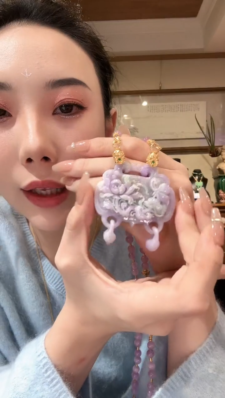 【闪购商品】翡翠颈饰未镶嵌国风