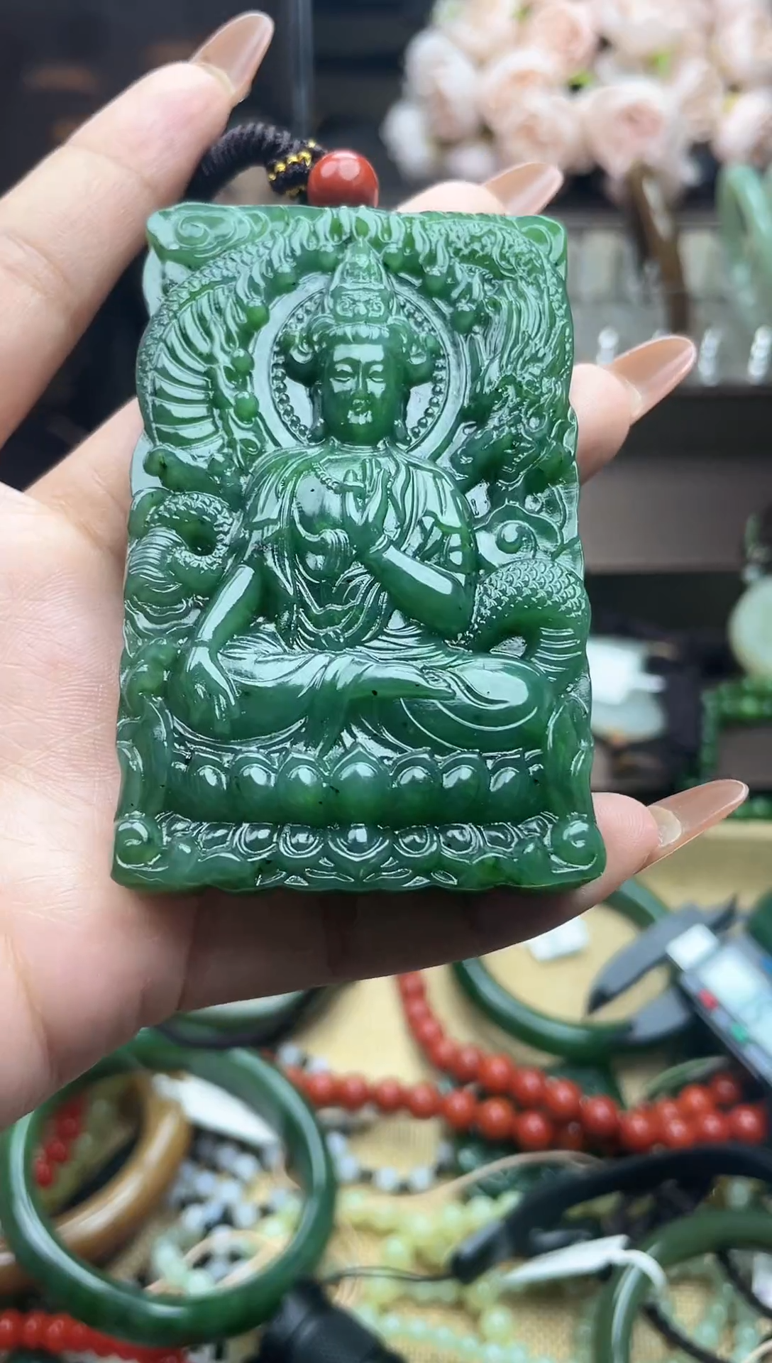 颈饰未镶嵌和田玉未镶嵌和田玉吊坠多样性拍一发一