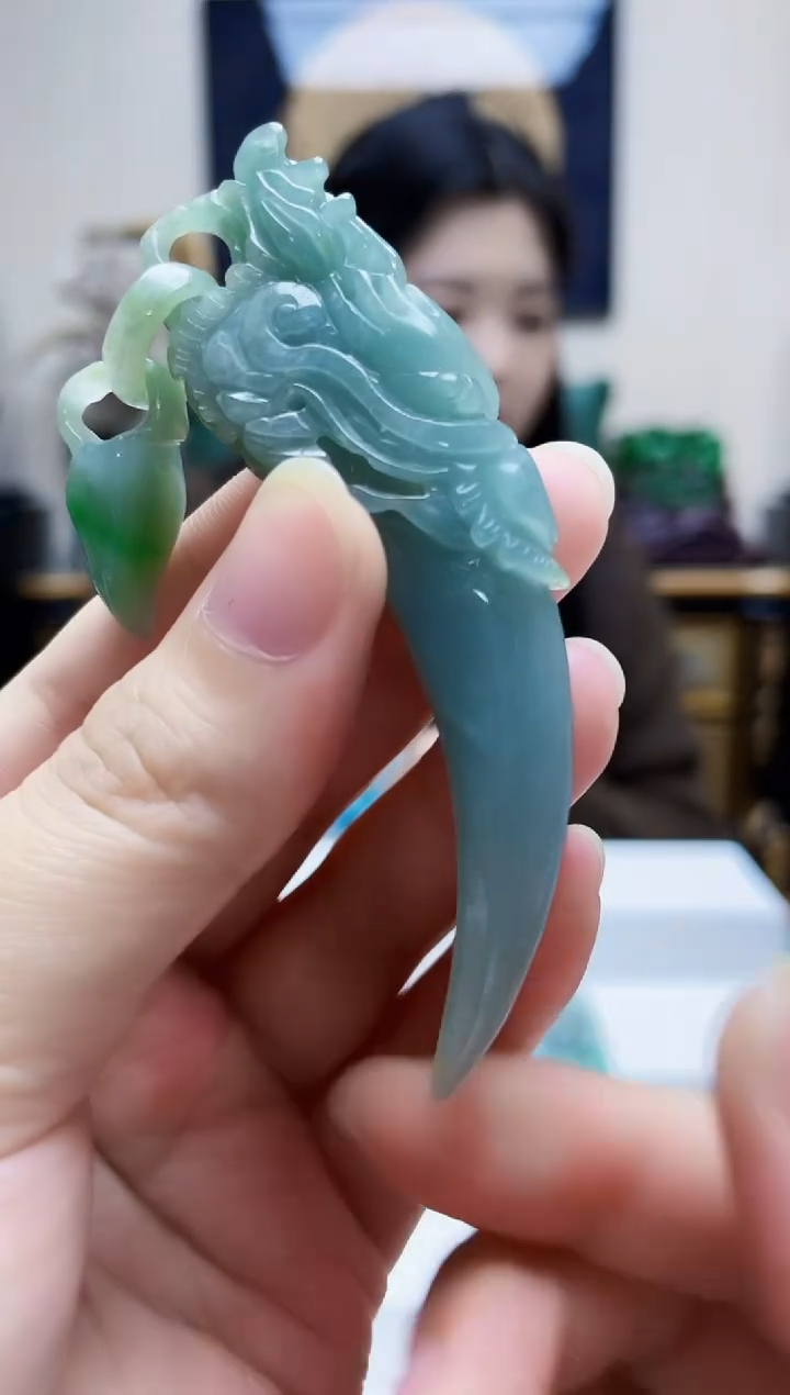 未镶嵌定制翡翠吊坠106