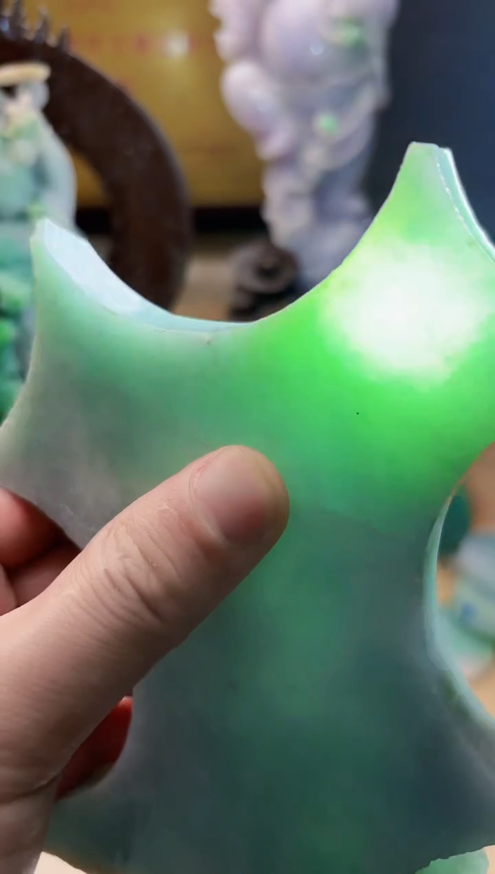 未镶嵌挂件翡翠A货张麦7905