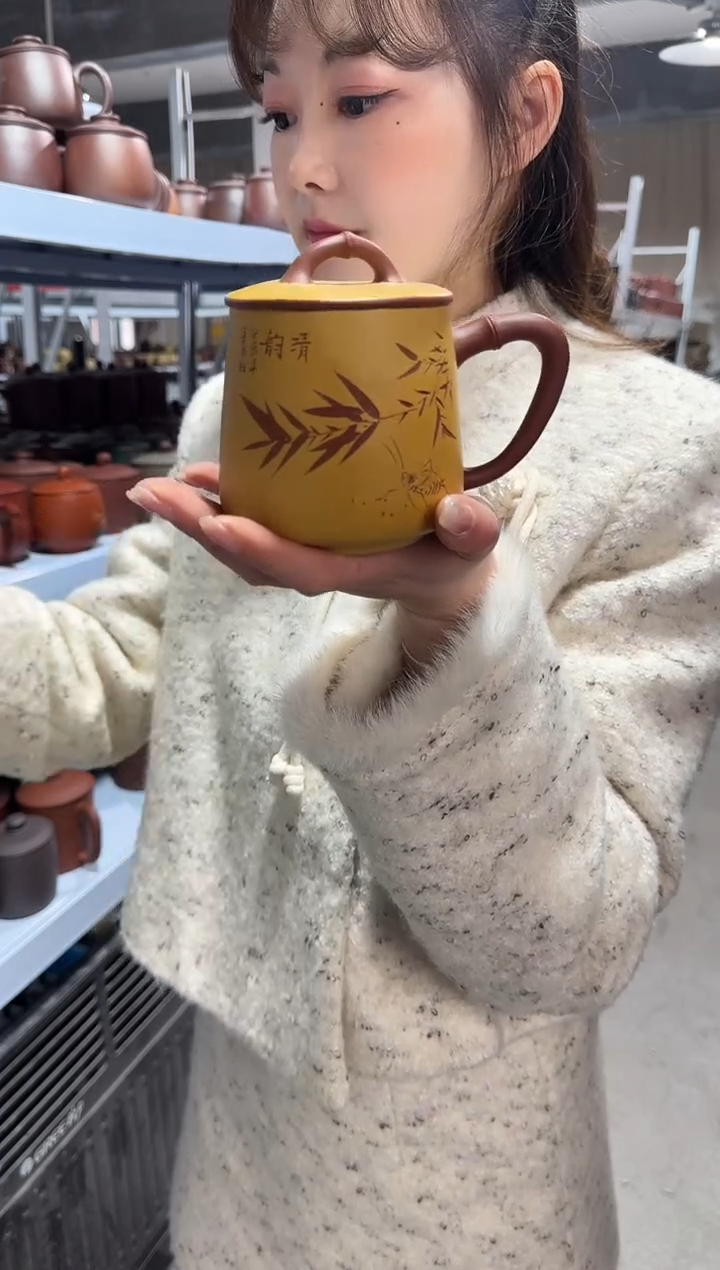 【闪购商品】紫砂盖杯紫砂盖杯