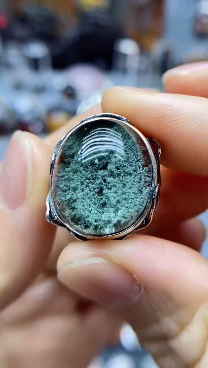 【闪购商品】水晶戒指银S925镶嵌水晶