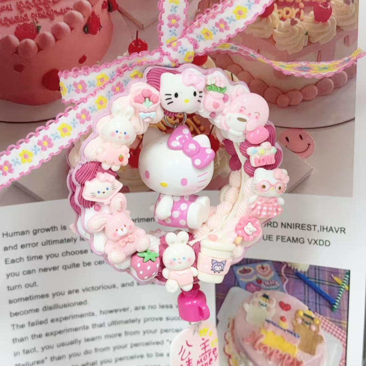 甜甜圈车挂摆件挂件