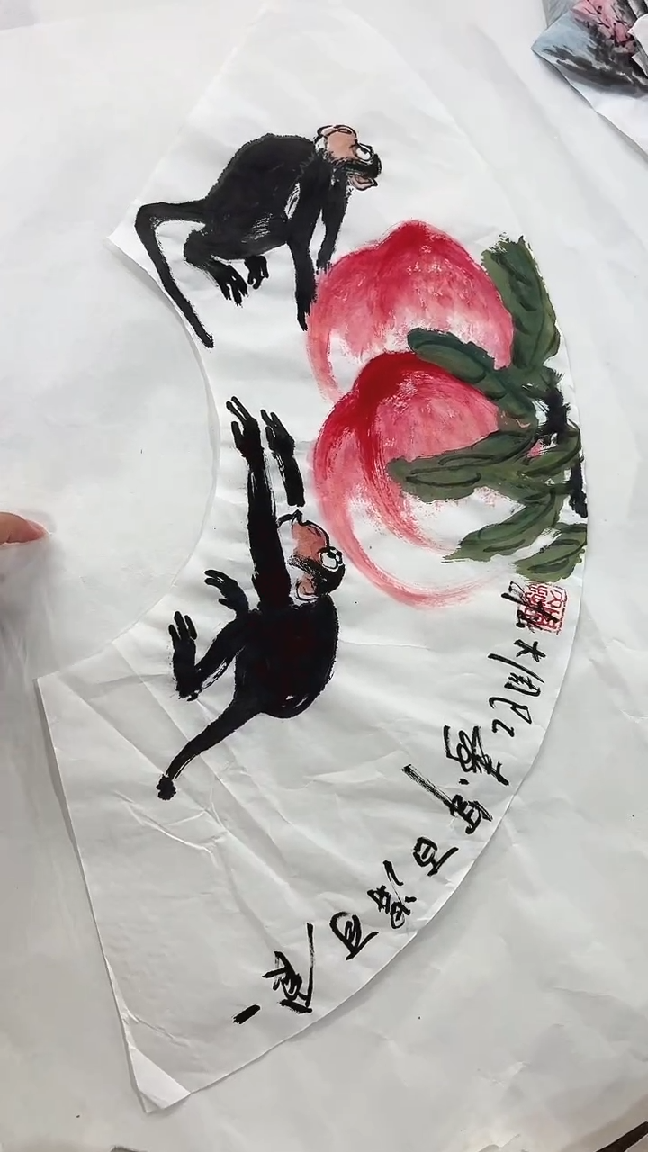 国画直播福利/国画/花鸟