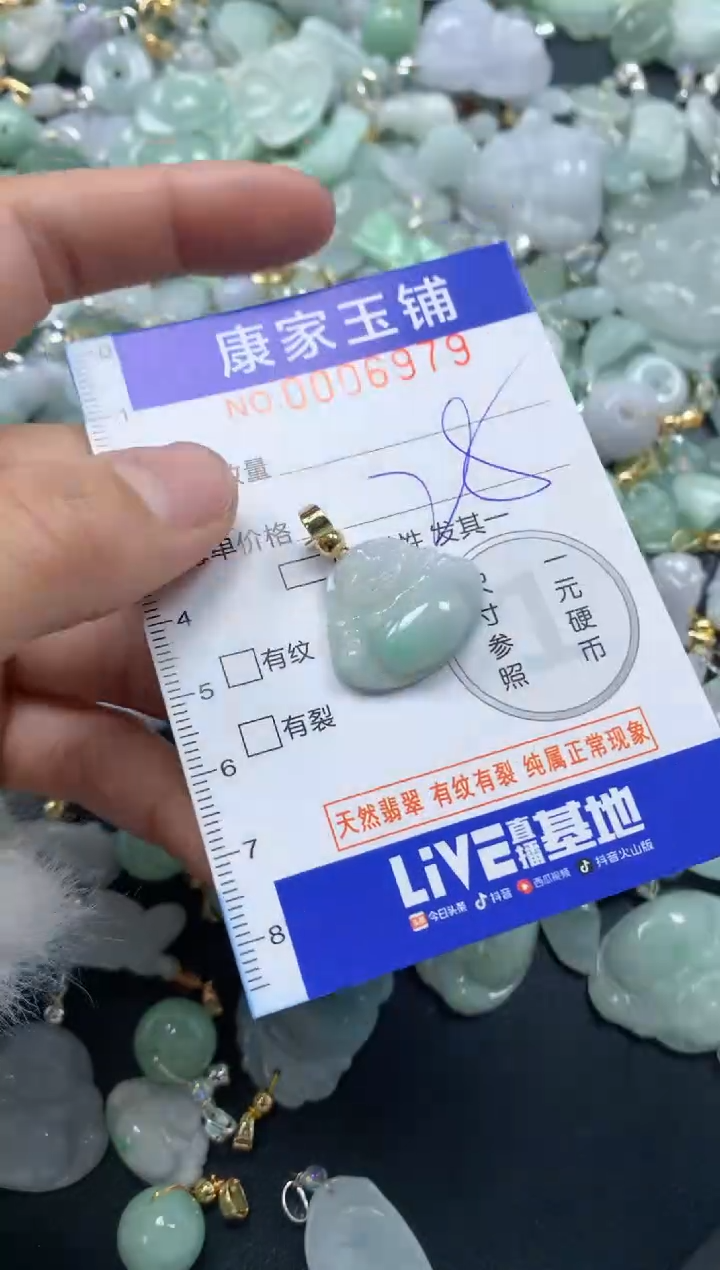 颈饰未镶嵌翡翠6979