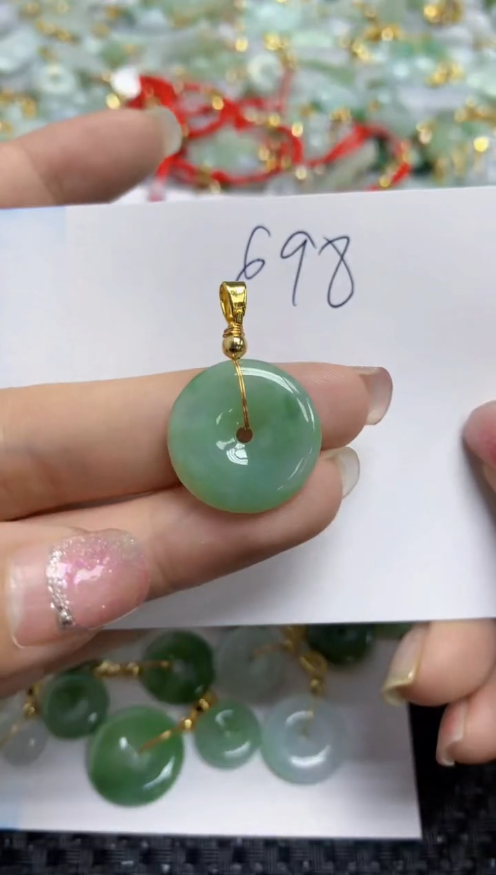 【闪购商品】翡翠颈饰合金   天然A货翡翠