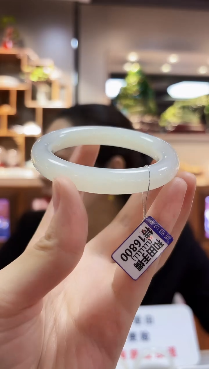 和田玉未镶嵌55.2手镯