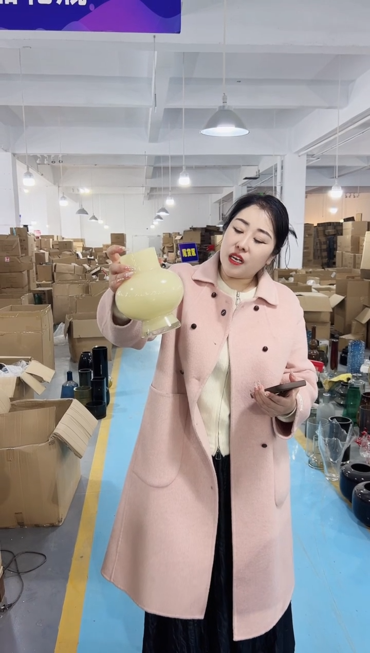 【闪购商品】玻璃花伴你花瓶微瑕-120001