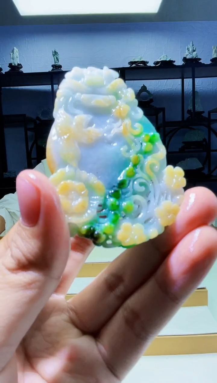 【闪购商品】定制翡翠未镶嵌毛货02260019