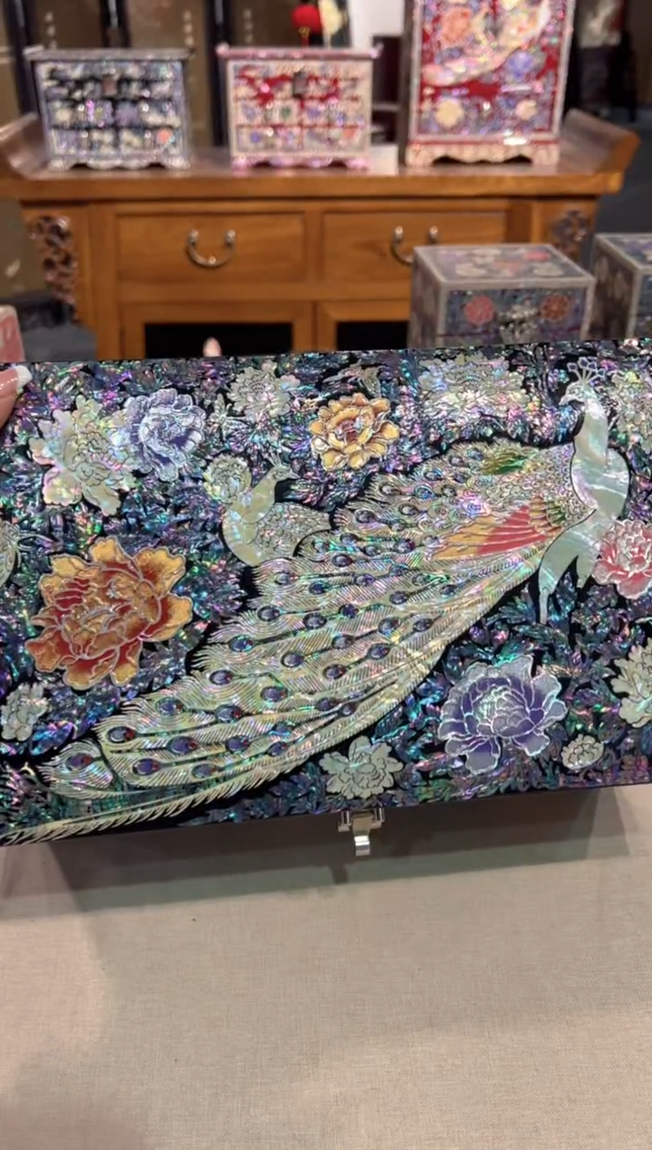 【闪购商品】鱼锁全满贝·弘贝雅螺钿漆器文化馆