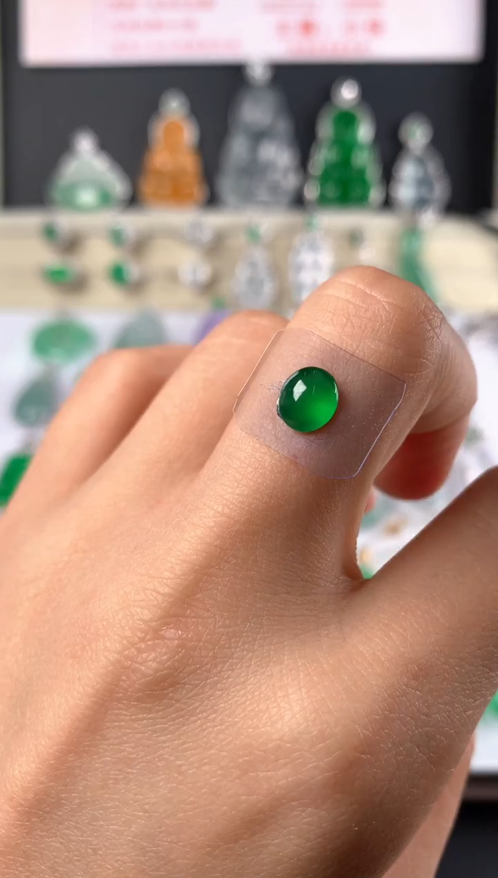 未镶嵌定制翡翠裸石（镶嵌定制）