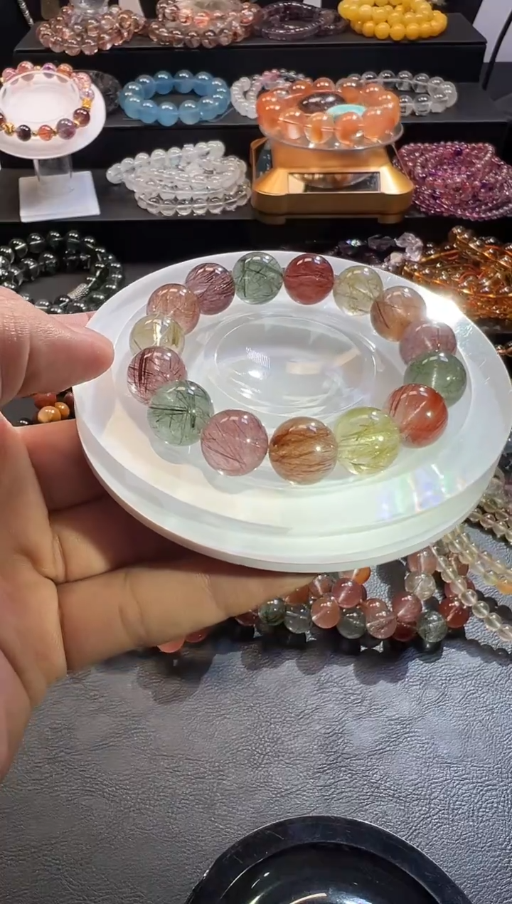 未镶嵌手链水晶A****?7