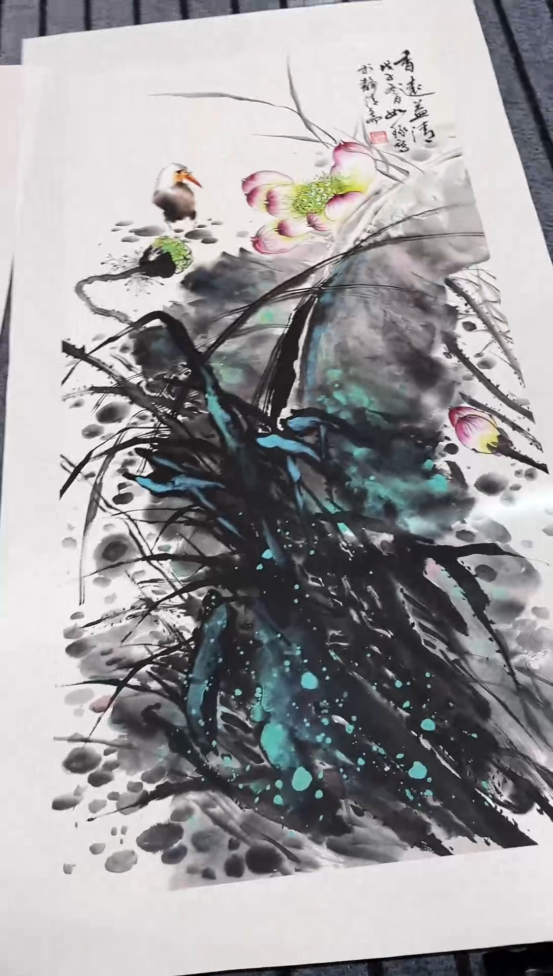 精品国画花鸟作品