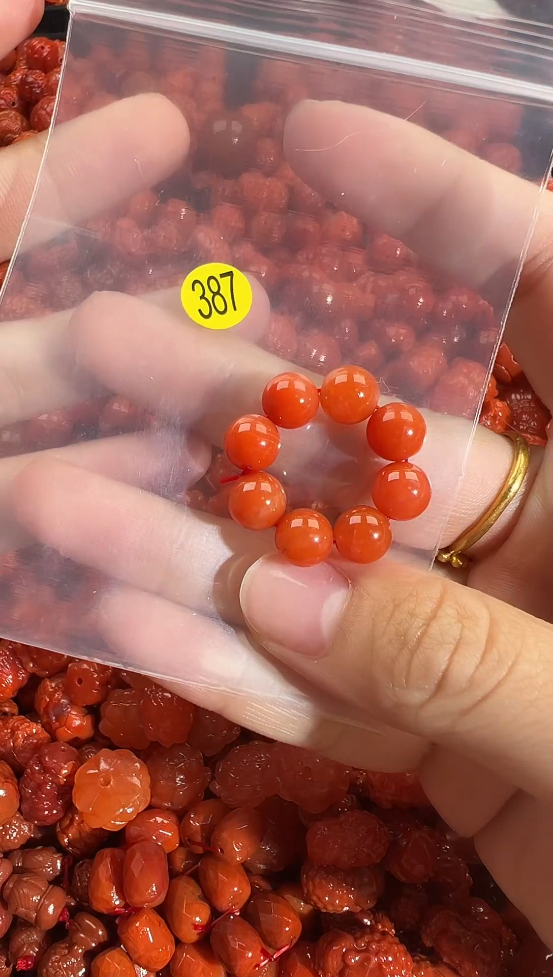 颈饰未镶嵌南红玛瑙2