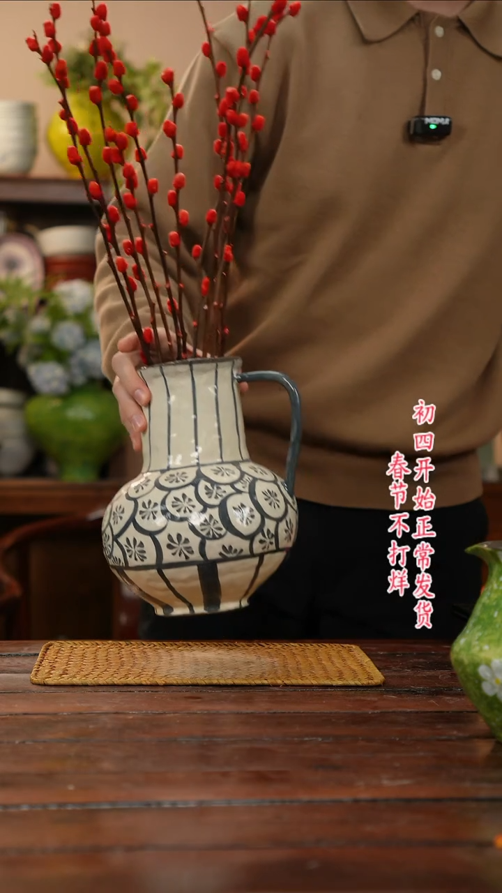 【闪购商品】摆件景德镇手作艺术感高温瓷