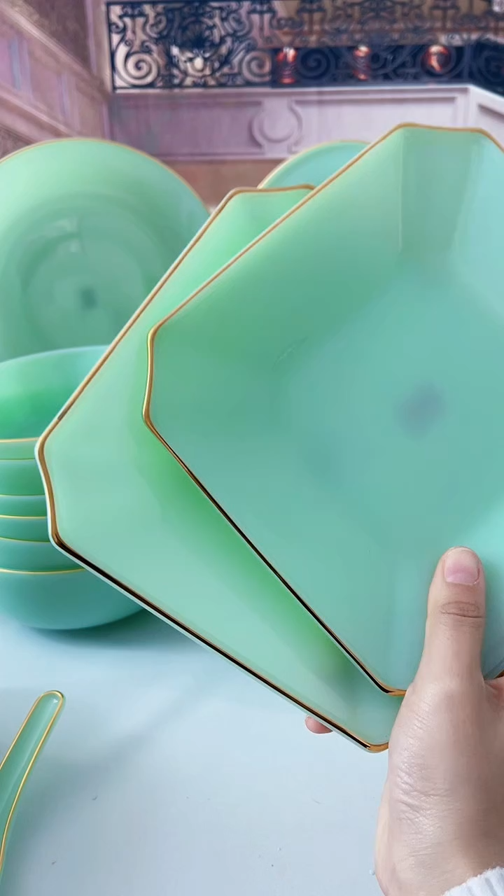 【闪购商品】·7.5英寸玉瓷fangpan2个【贝美】