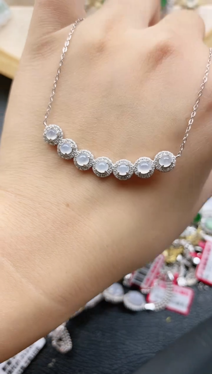 翡翠戒指银S925镶嵌11111