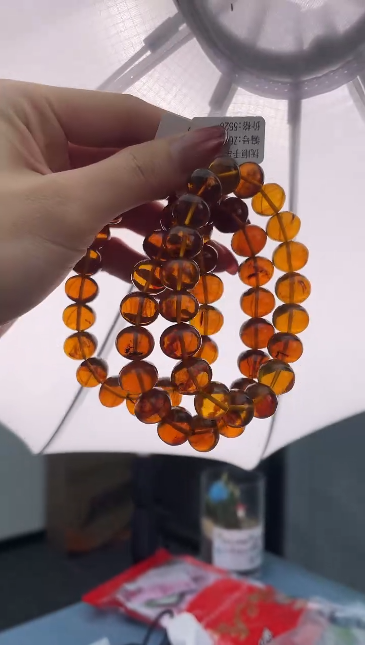 【闪购商品】琥珀珠宝奇石未镶嵌假一罚十多样性发其一，12