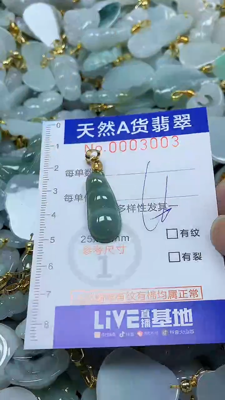 颈饰未镶嵌翡翠纯天然a货翡翠