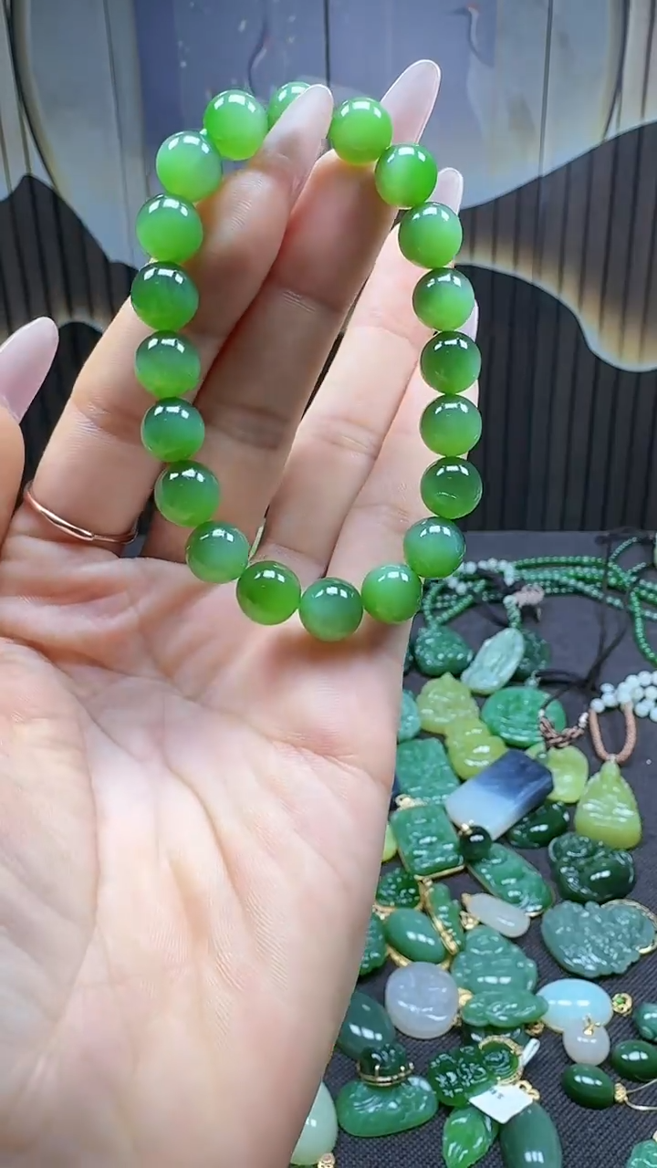 和田玉未镶嵌挂件9+